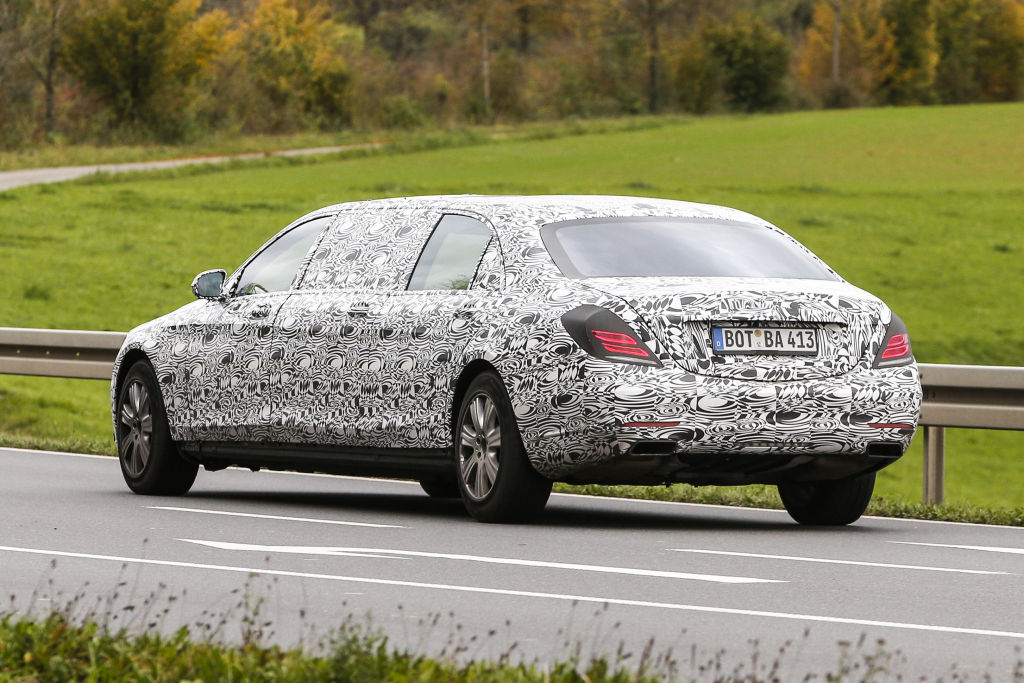 Erwischt: Erlkönig Mercedes-Benz S600 Pullmann