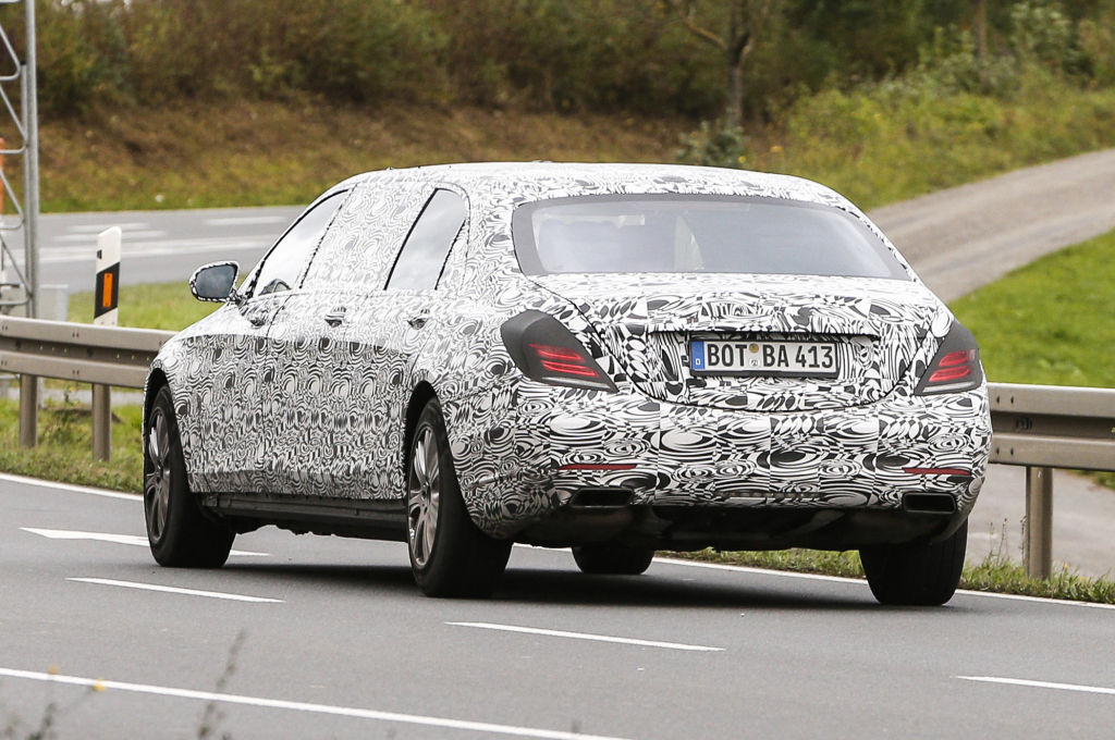 Erwischt: Erlkönig Mercedes-Benz S600 Pullmann