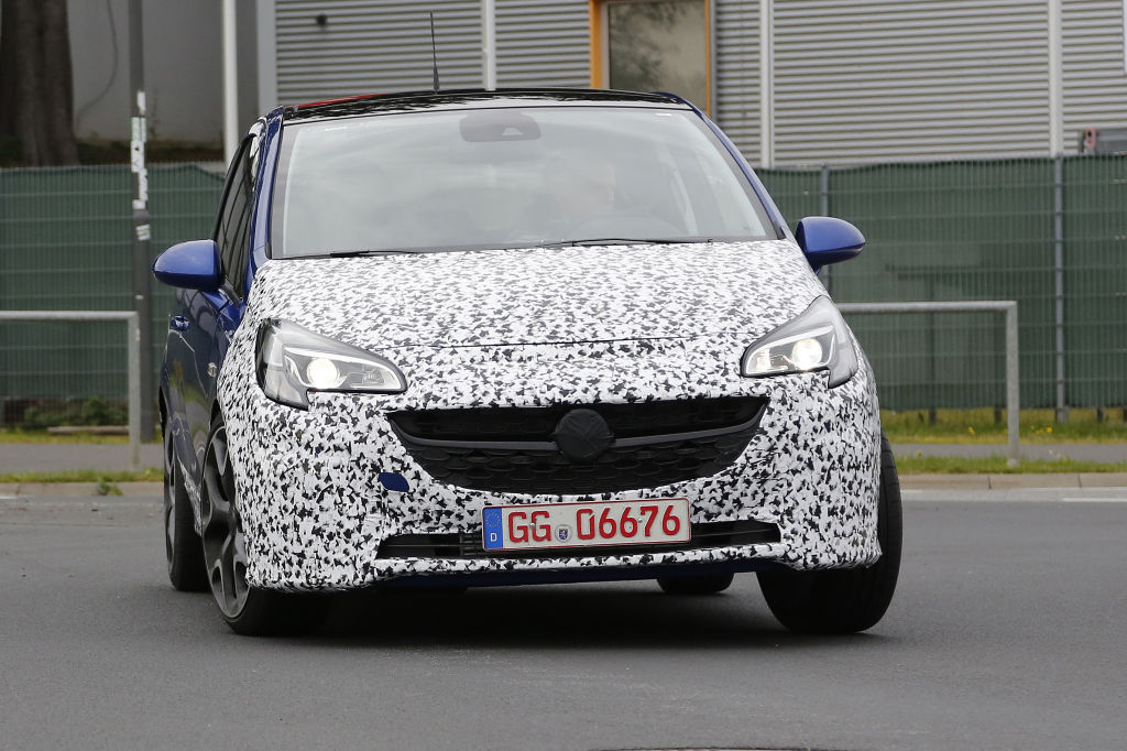 Erwischt: Erlkönig Opel Corsa OPC