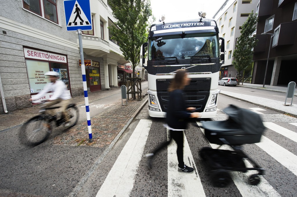 Volvo verbessert Sicht für Lkw-Fahrer