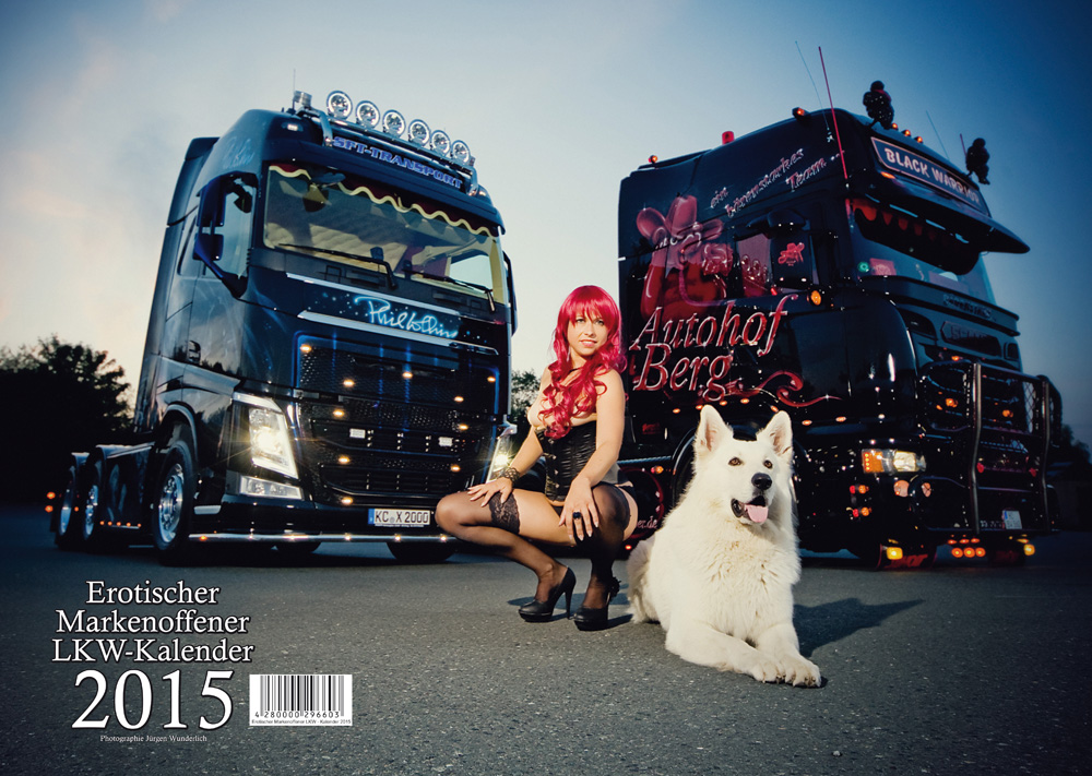 Erotischer LKW-Kalender 2015