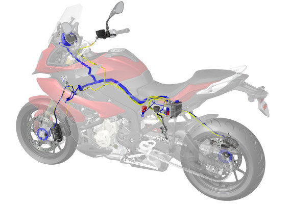 Nun ist auch Contis Motorrad-ABS kurvensicher