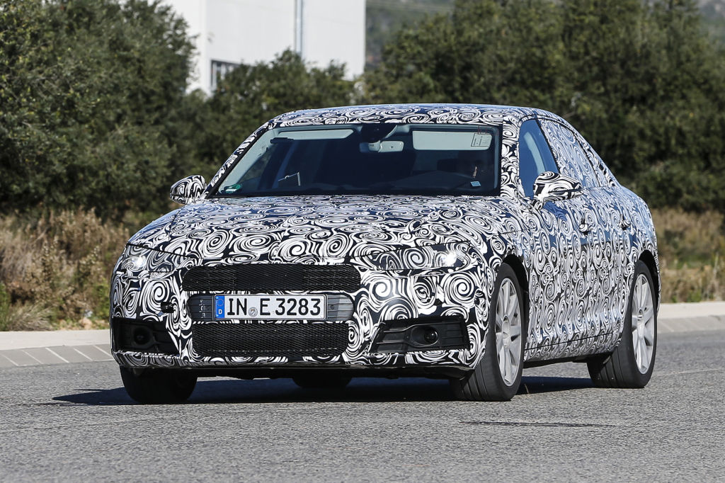 Erwischt: Erlkönig Audi A4