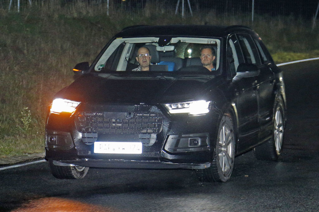 Erwischt: Erlkönig Audi Q7