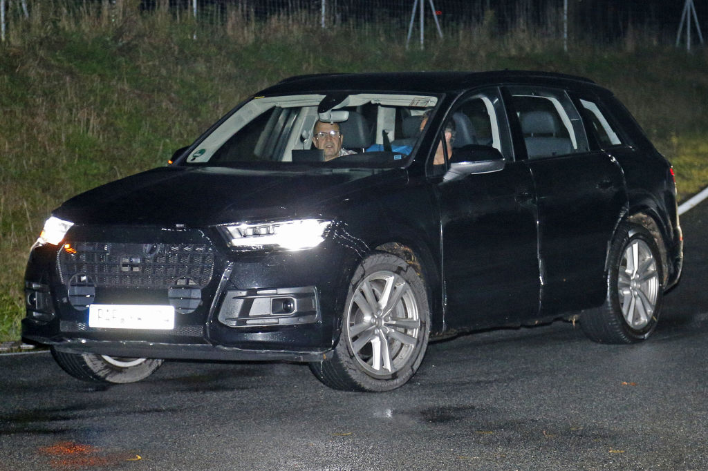 Erwischt: Erlkönig Audi Q7