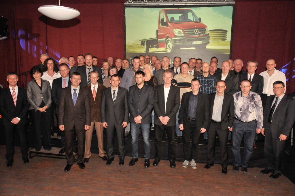 Mercedes-Benz ehrt Jubilare