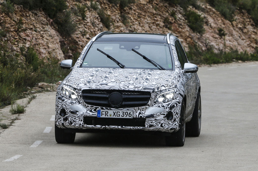 Erwischt: Erlkönig Mercedes GLC 63 AMG