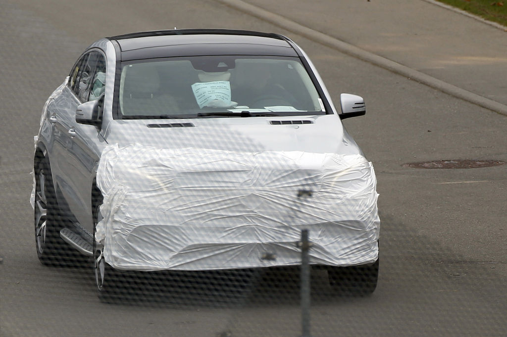 Erwischt: Erlkönig Mercedes-Benz GLE Coupé