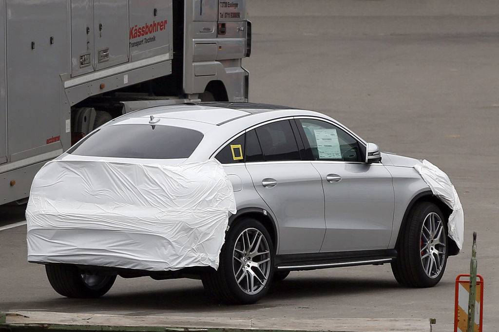 Erwischt: Erlkönig Mercedes-Benz GLE Coupé