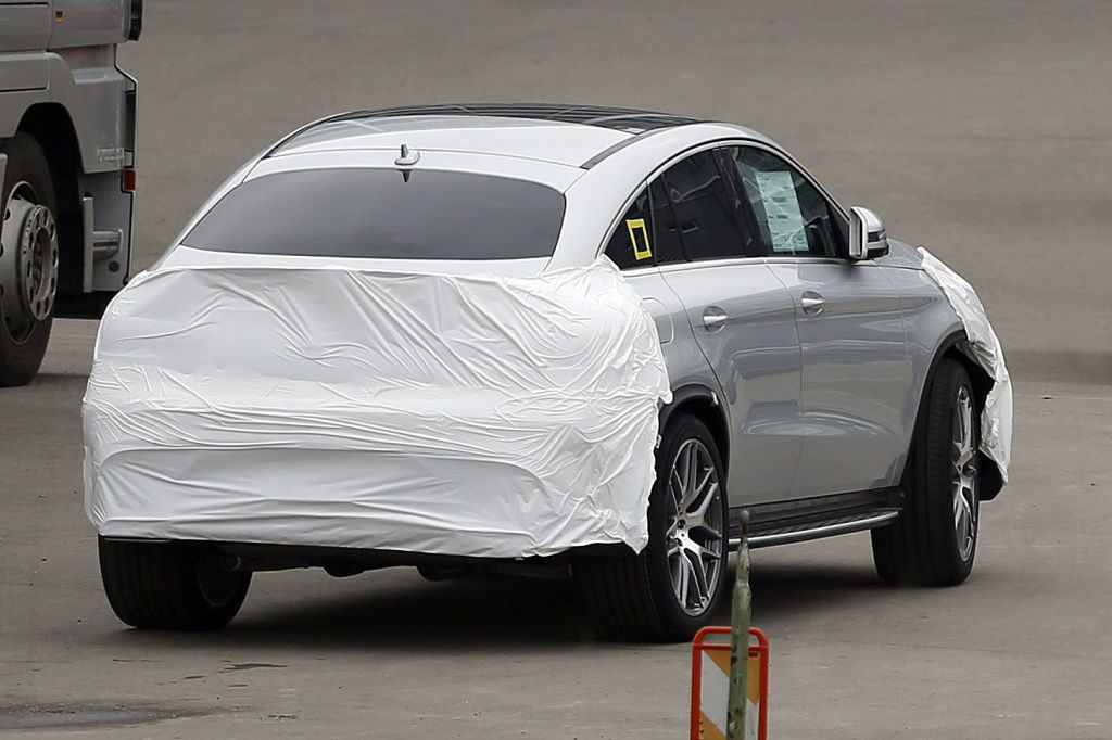 Erwischt: Erlkönig Mercedes-Benz GLE Coupé