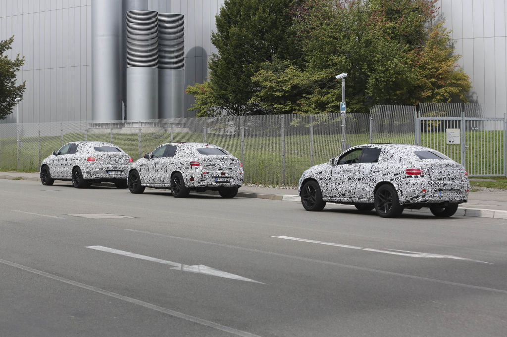 Erwischt: Erlkönig Mercedes-Benz GLE Coupé