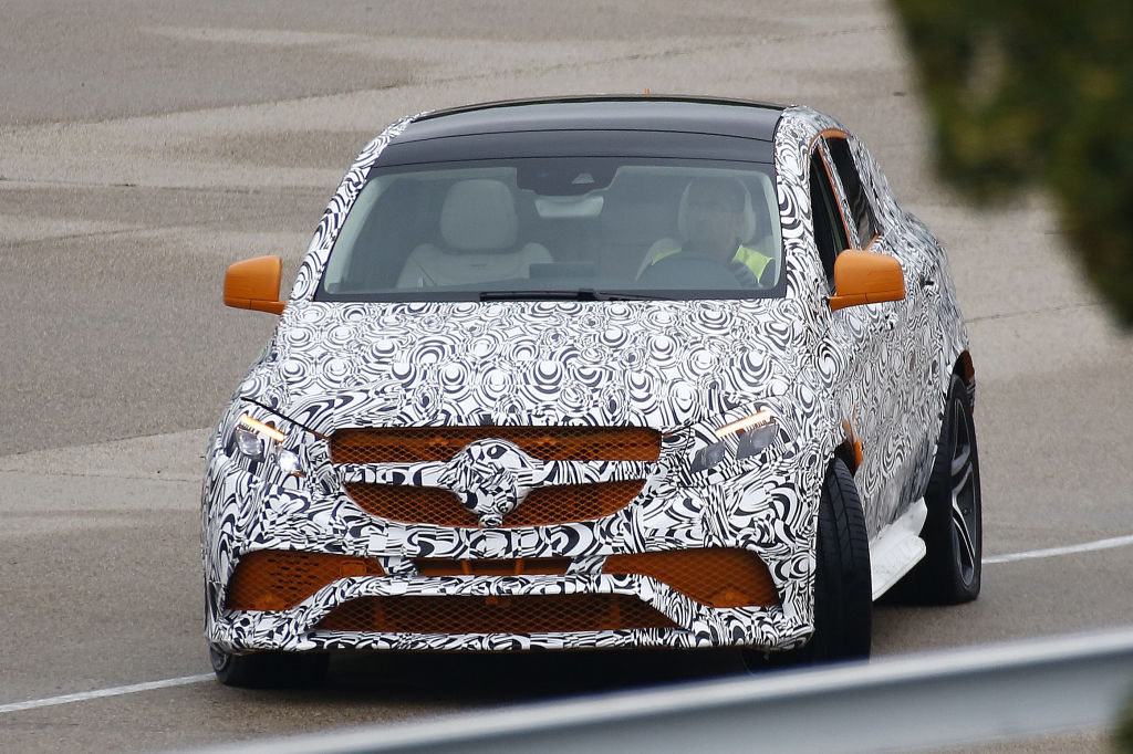 Erwischt: Erlkönig Mercedes-Benz GLE Coupé