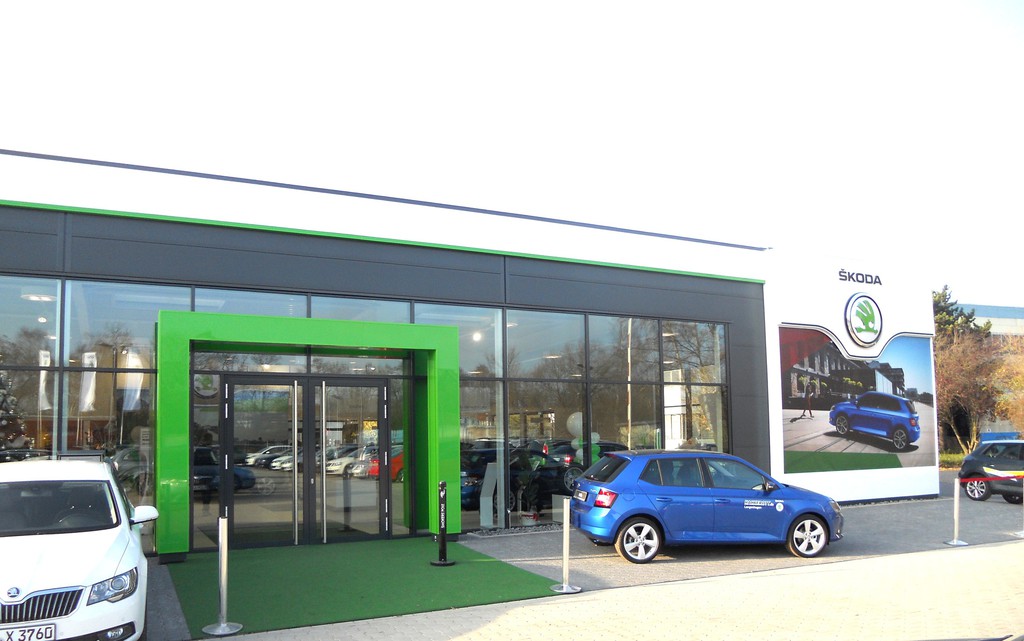Skoda modernisiert den Auftritt seiner Händler