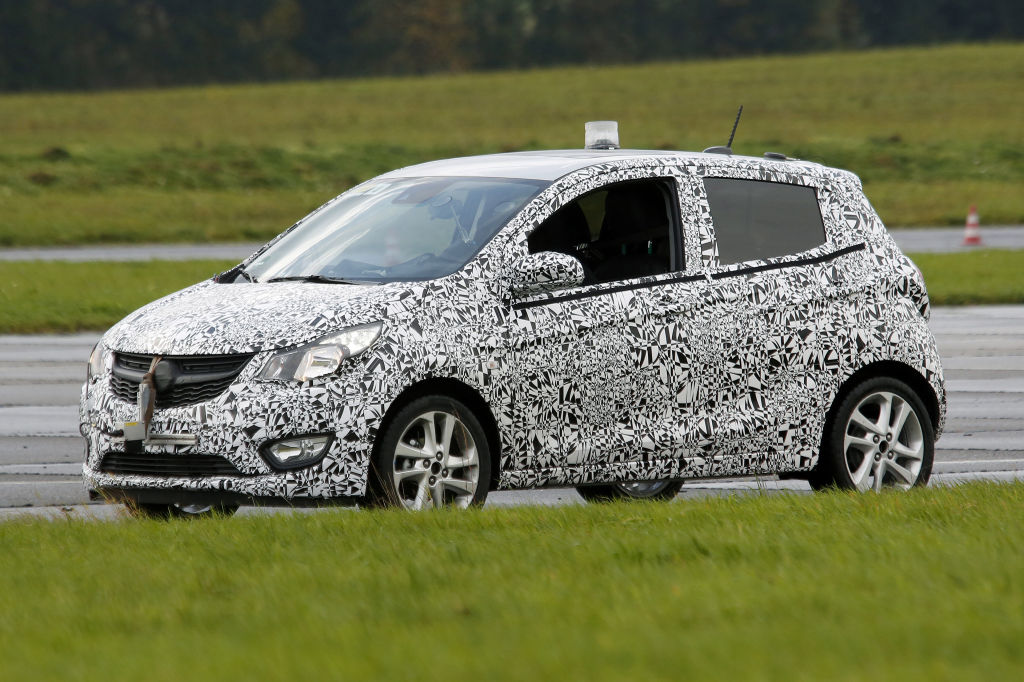 Erwischt: Erlkönig Opel Karl