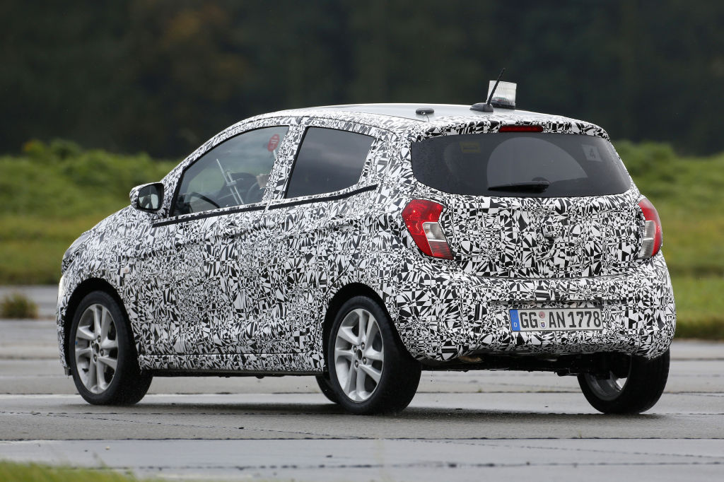 Erwischt: Erlkönig Opel Karl