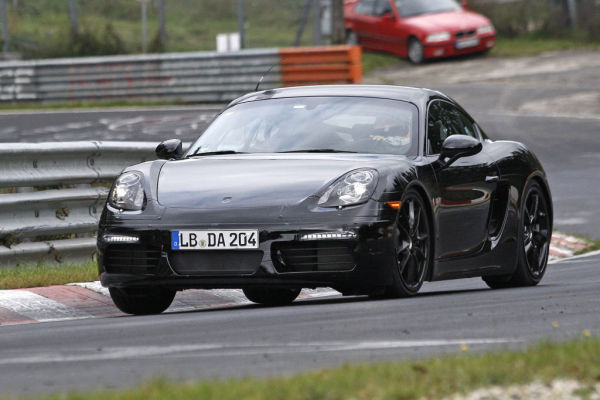 Porsche Cayman Facelift Erlkönig