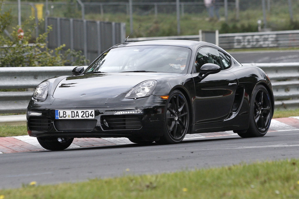 Porsche Cayman Facelift Erlkönig