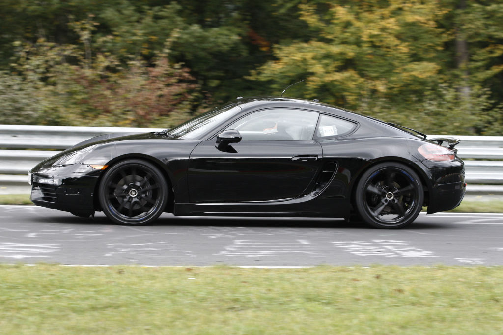 Porsche Cayman Facelift Erlkönig