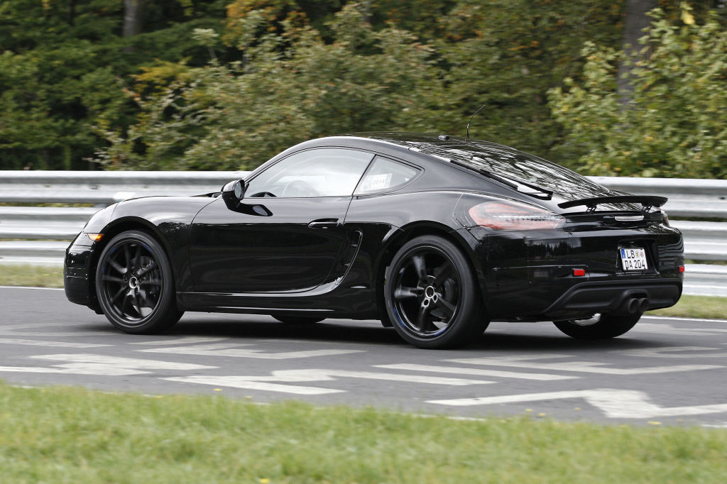 Porsche Cayman Facelift Erlkönig