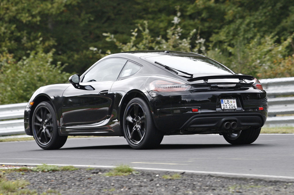 Porsche Cayman Facelift Erlkönig