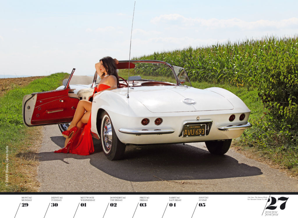 auto.de-Weihnachtsgewinnspiel: Girls & Legendary US-Cars Wochenkalender 2015