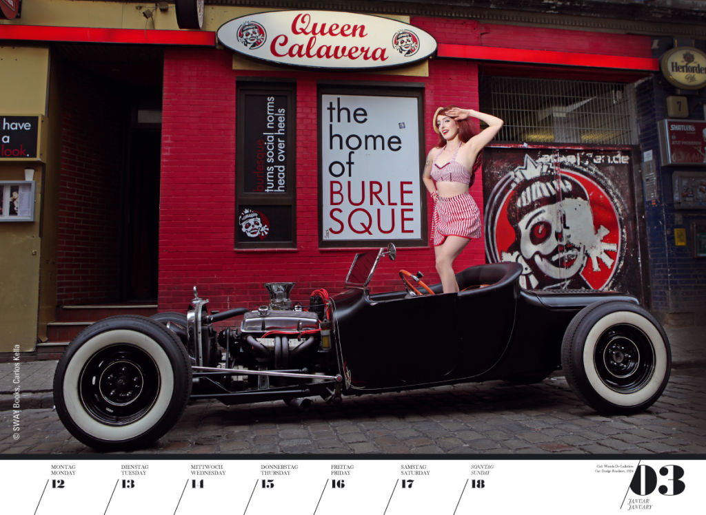 auto.de-Weihnachtsgewinnspiel: Girls & Legendary US-Cars Wochenkalender 2015