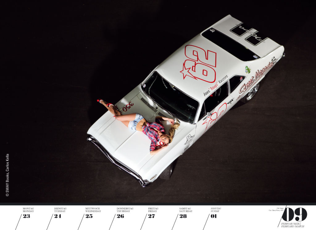auto.de-Weihnachtsgewinnspiel: Girls & Legendary US-Cars Wochenkalender 2015
