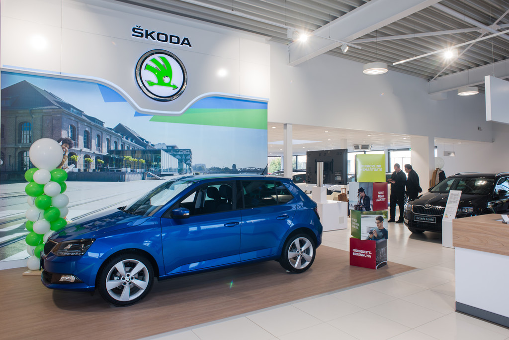 Skoda modernisiert den Auftritt seiner Händler