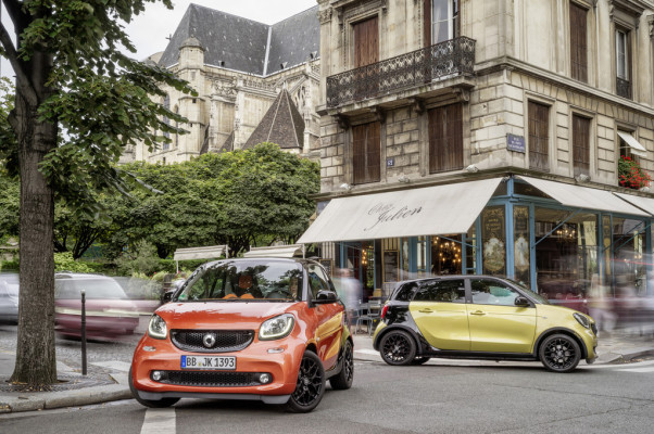 Smart mit zwei weiteren Motoren