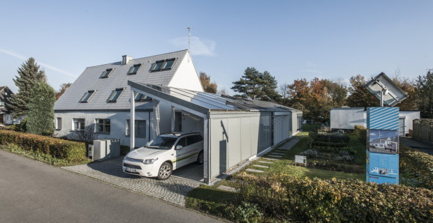 Mitsubishi Plug-in Hybrid Outlander für Nullenergiehaus