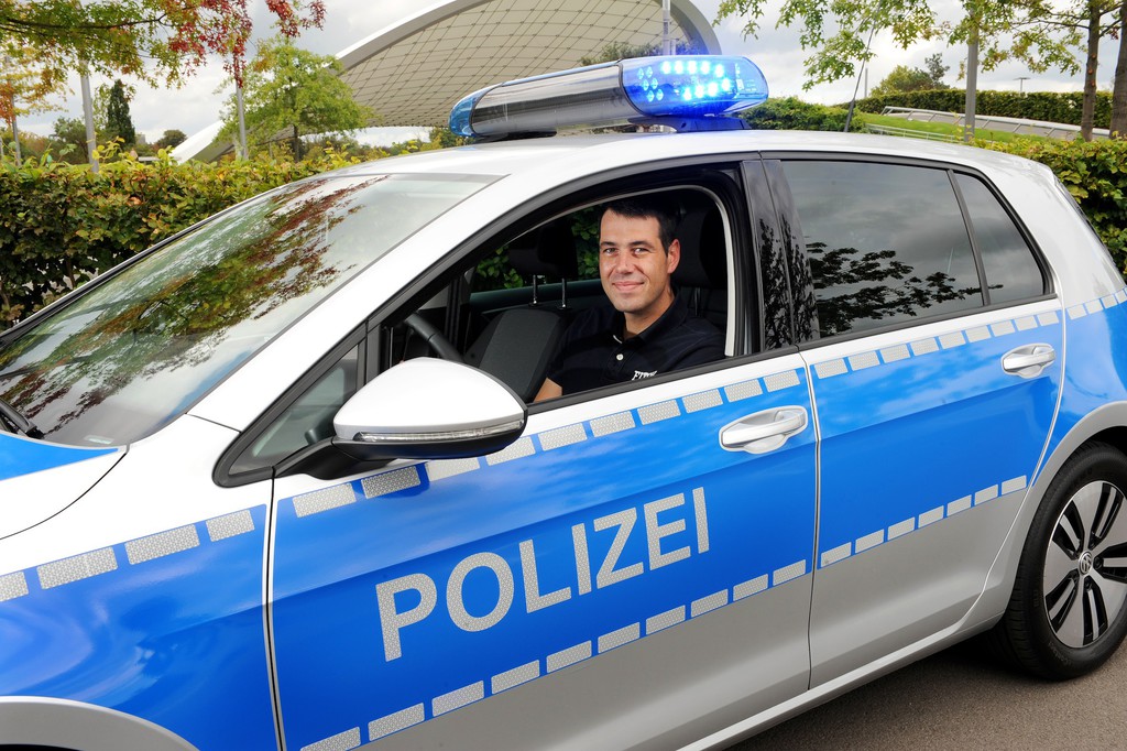 Volkswagen E-Golf für Helgoländer Polizei