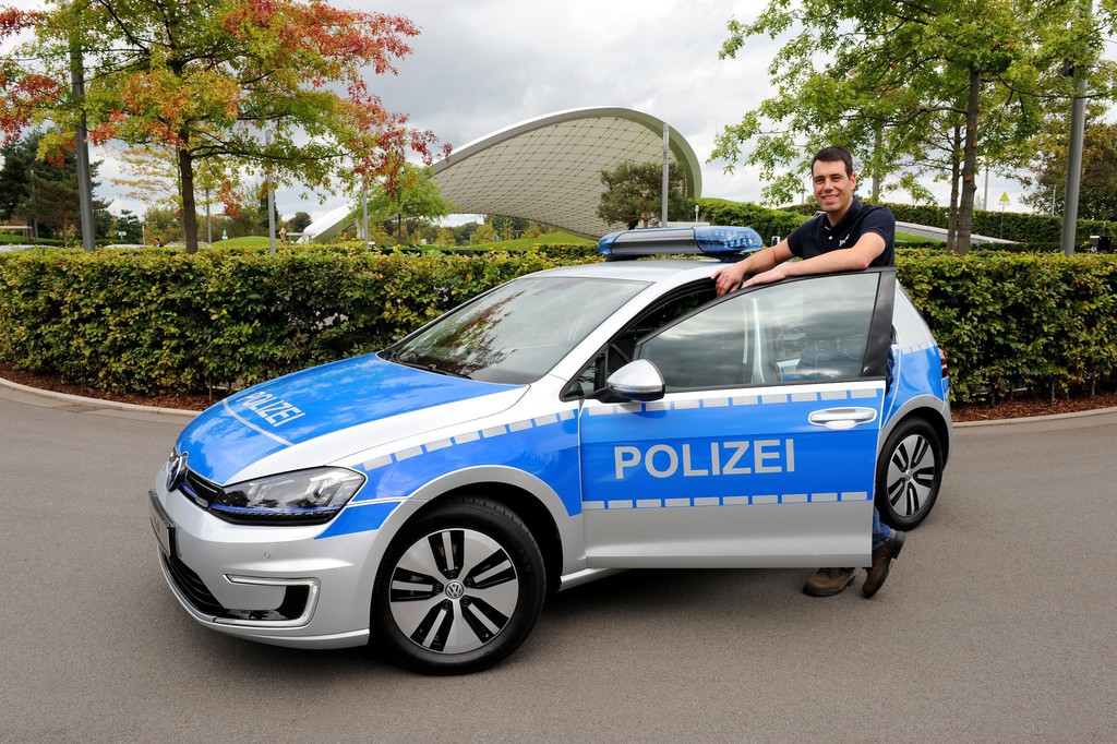 Volkswagen E-Golf für Helgoländer Polizei