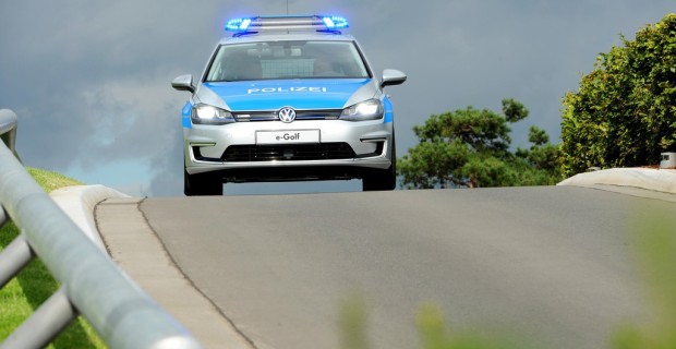 Volkswagen E-Golf für Helgoländer Polizei