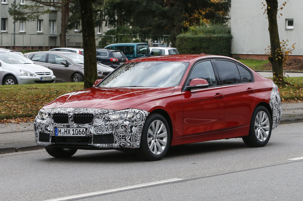 Neue 3-er-Limousine als Erlkönig