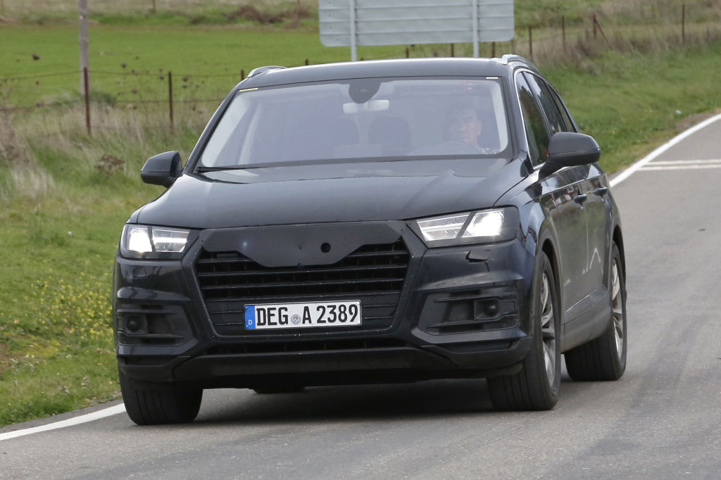 Erwischt: Erlkönig Audi Q7