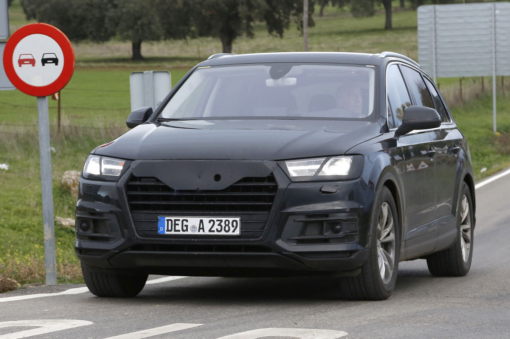 Erwischt: Erlkönig Audi Q7