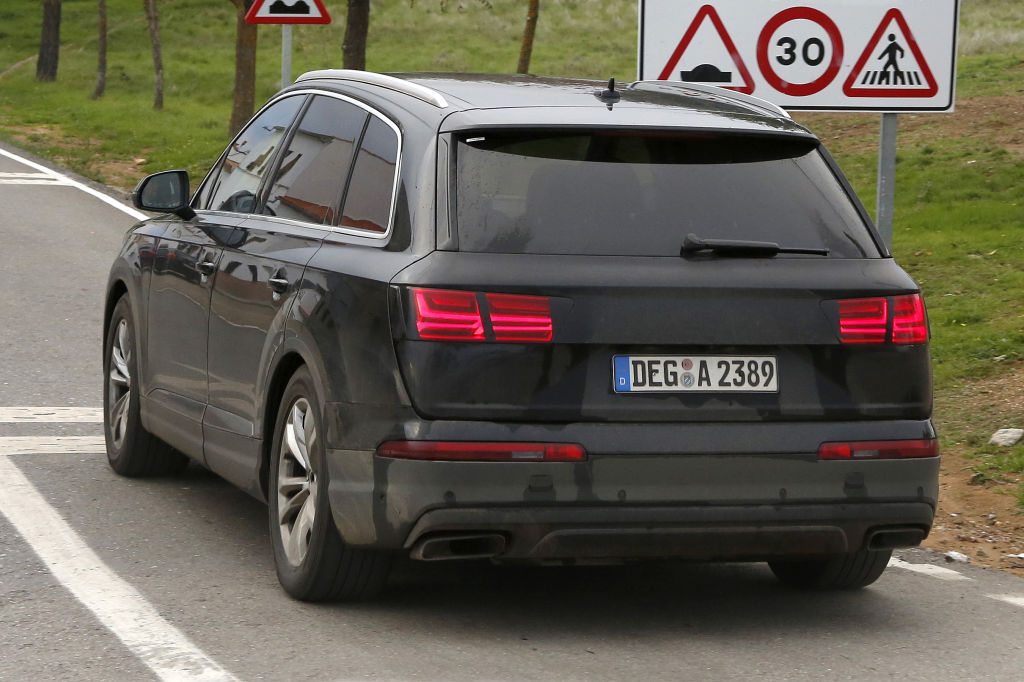 Erwischt: Erlkönig Audi Q7