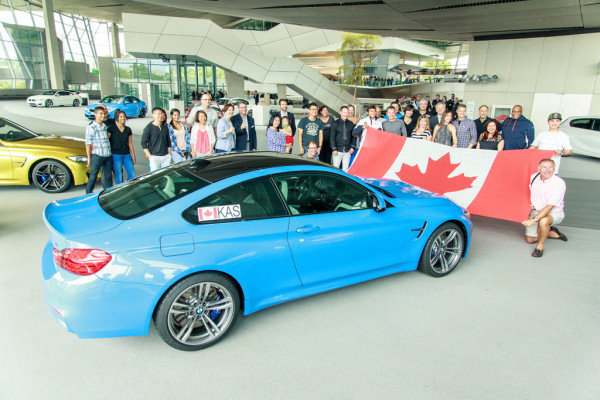 Eine Gruppe Kanadier holte im Sommer ihre neuen M3