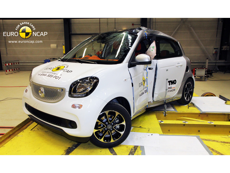 Crashtest: Fünf, vier und drei Sterne