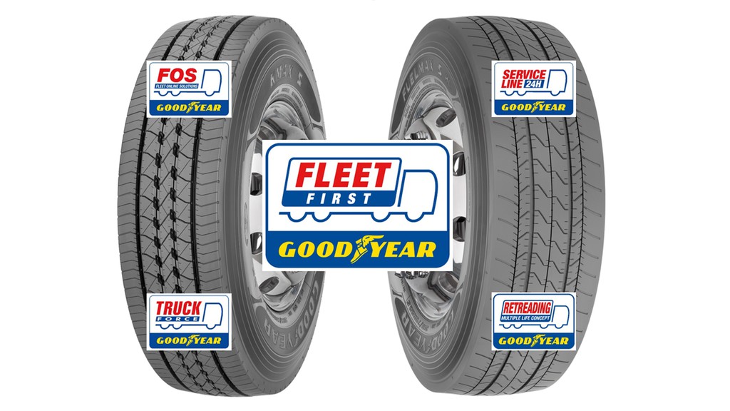 Goodyear verbucht Kundenwachstum bei Fleet-First
