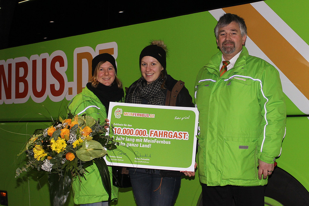 Mein Fernbus umrundet täglich sechsmal die Erde