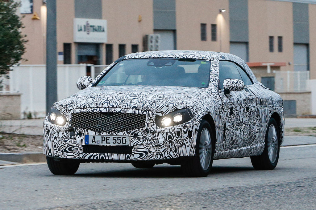 Erwischt: Erlkönig C-Klasse Cabriolet