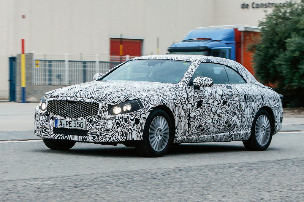 Erwischt: Erlkönig C-Klasse Cabriolet