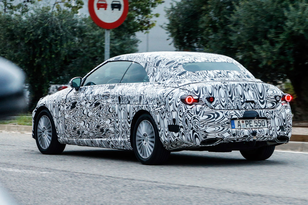 Erwischt: Erlkönig C-Klasse Cabriolet