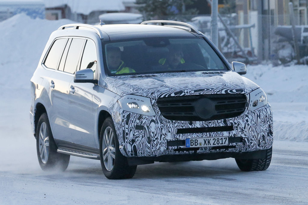 Erwischt: Erlkönig Mercedes GLS