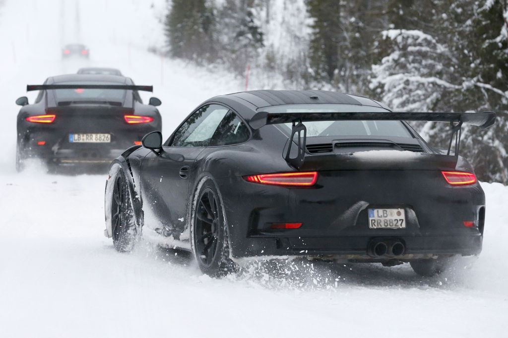 Erwischt: Erlkönig Porsche 911 GT3 RS