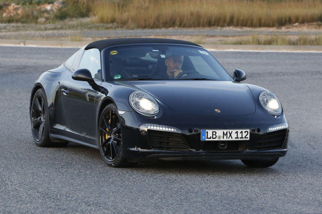 Erwischt: Erlkönig Porscher 911 Targa Facelift