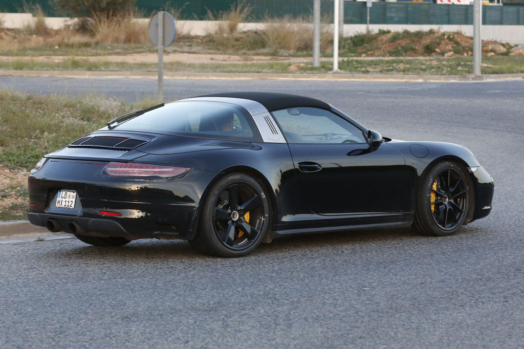 Erwischt: Erlkönig Porscher 911 Targa Facelift