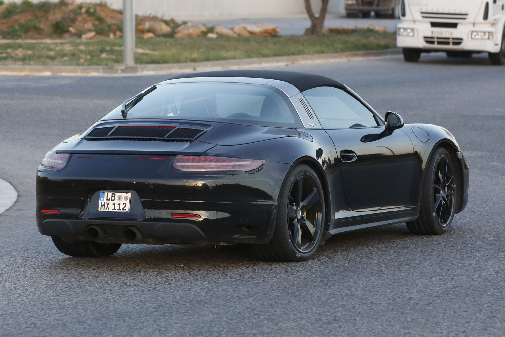 Erwischt: Erlkönig Porscher 911 Targa Facelift