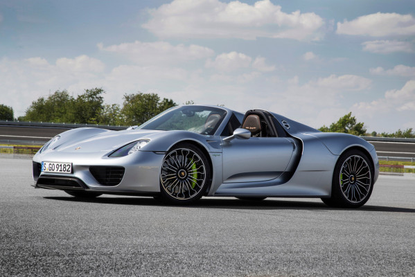 Porsche 918 Spyder.